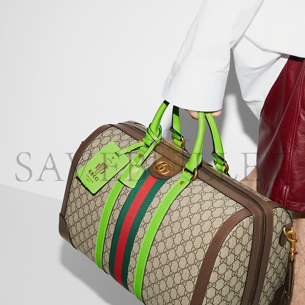 GUCCI SAVOY MEDIUM DUFFLE BAG 724642 (44*28*24cm) GUCCI SAVOY MEDIUM DUFFLE BAG 724642 (44*28*24cm)